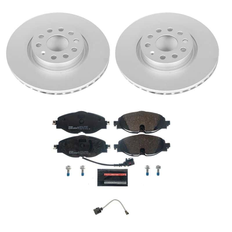PowerStop — Power Stop 15-18 Audi A3 Front Euro-Stop Brake Kit - view 1