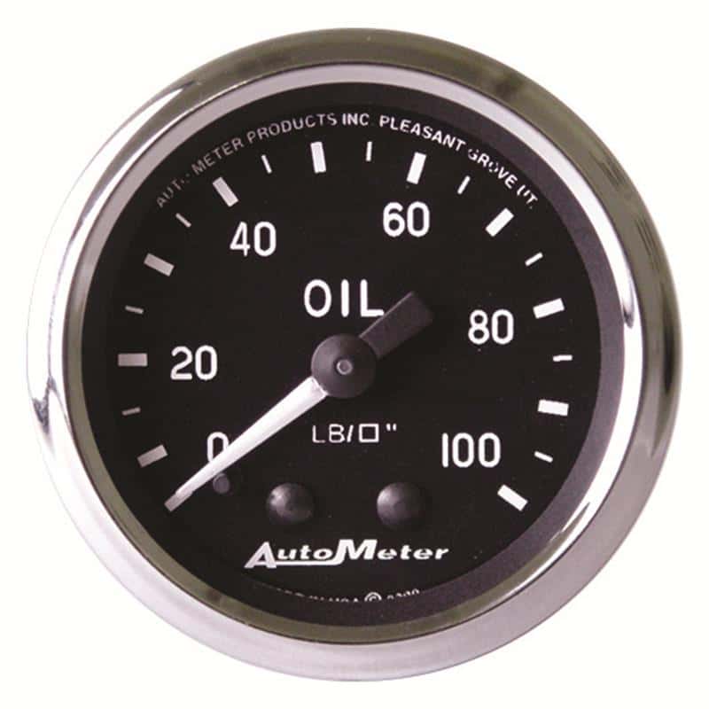 AutoMeter — Autometer Cobra 2-1/16in 100 PSI Mechanical Oil Pressure Gauge
2" OILP 100PSI COBRA - view 2