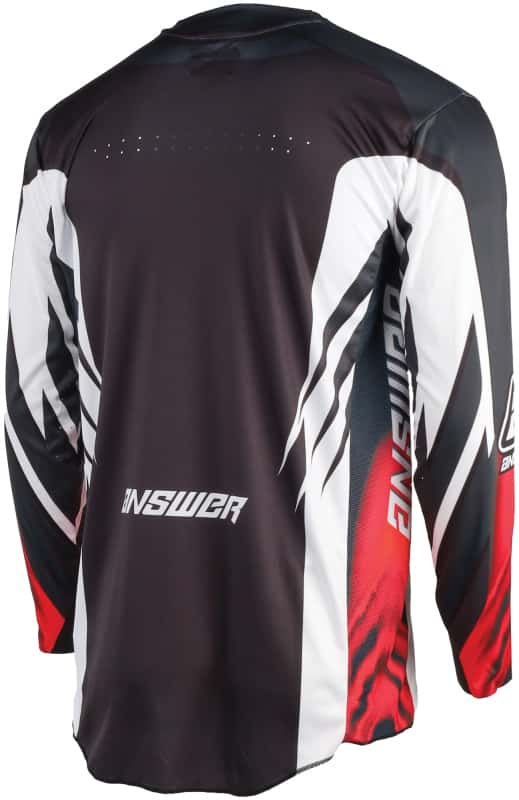 Answer — Answer Elite Xotic Jersey Crimson/Black Youth - XS - view 2