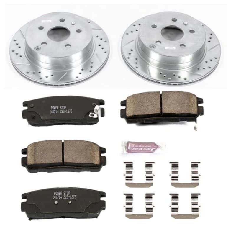PowerStop — Power Stop 10-17 Chevrolet Equinox Rear Z23 Evolution Sport Brake Kit - view 1