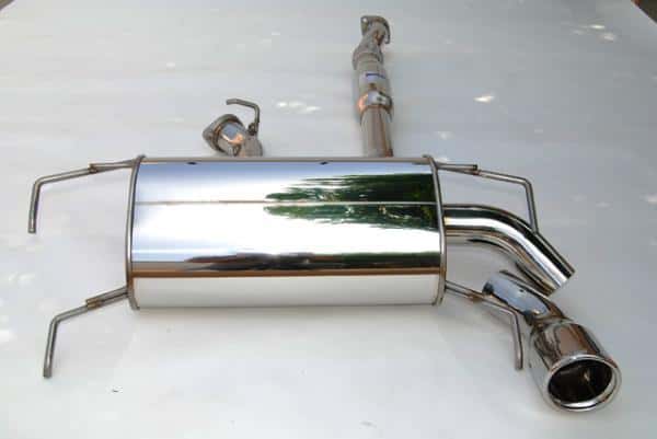 Invidia — Invidia 08+ WRX Hatch Q300 Single Rolled SS Cat-back Exhaust - view 1