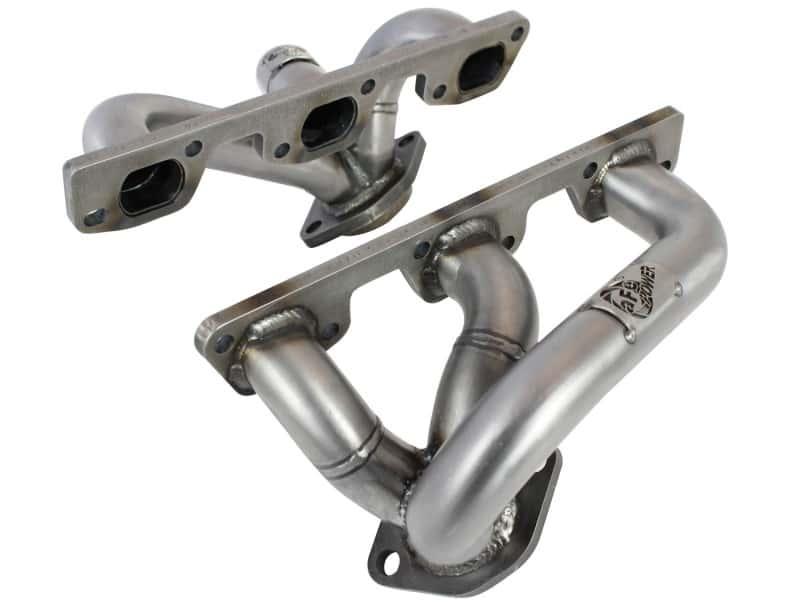 aFe — aFe Twisted Steel Header SS-409 HDR Jeep Wrangler JK 07-11 V6 3.8L
Twisted Steel Header - view 2