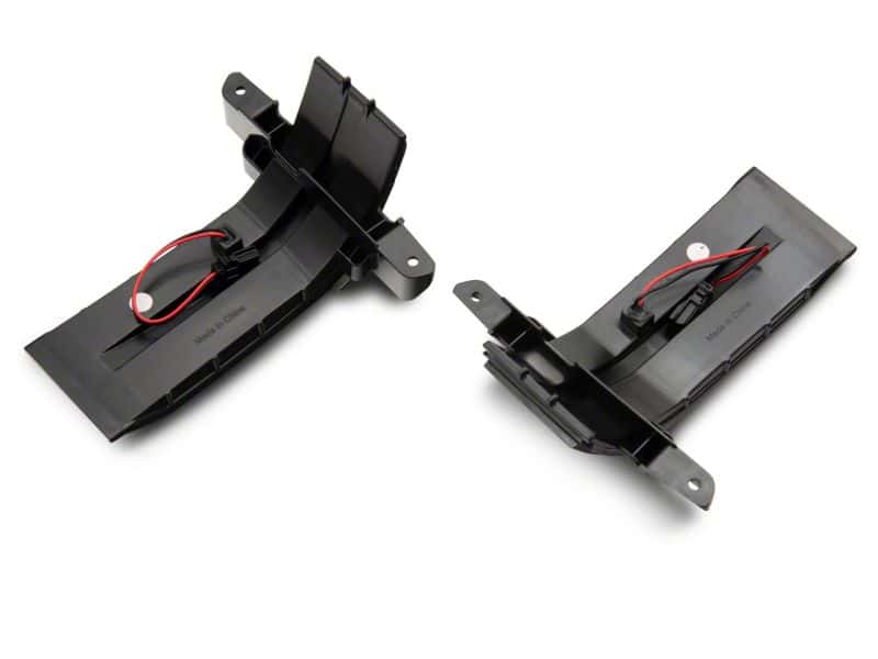 Raxiom — Raxiom 14-19 Chevrolet Silverado Axial Series Dual-Row Amber LED Tow Mirror Lights- Smoked
Lights - view 3