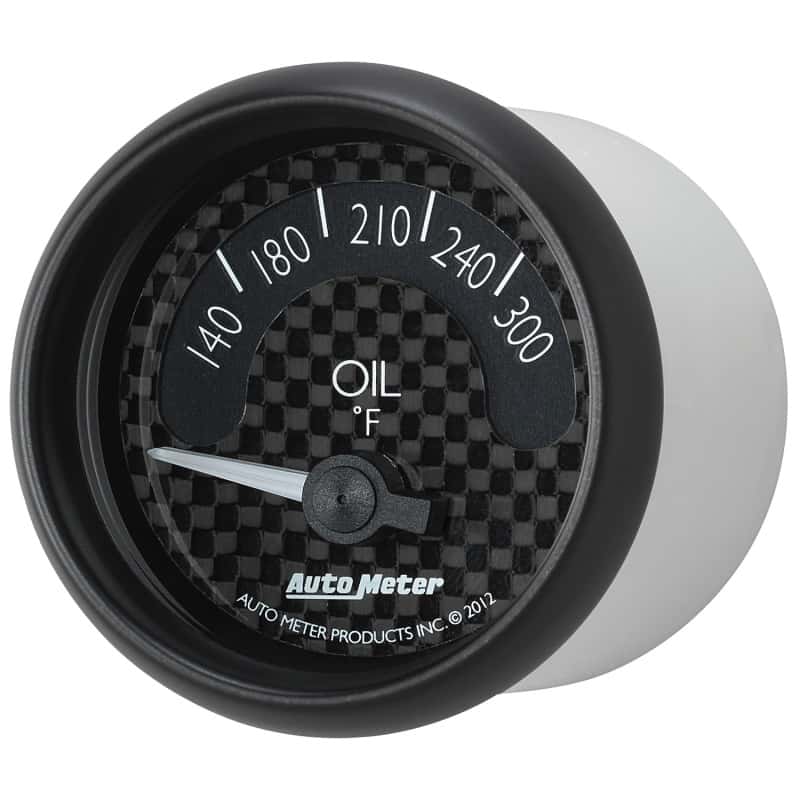 AutoMeter — Autometer GT Series 52mm Short Sweep Electronic 140-300 Deg F Oil Temperature
2-1/16" OIL TEMP, 14 - view 8