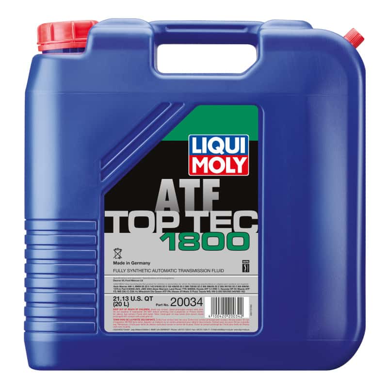 LIQUI MOLY — LIQUI MOLY 20L Top Tec ATF 1800
Auto Trans Fluid - view 1
