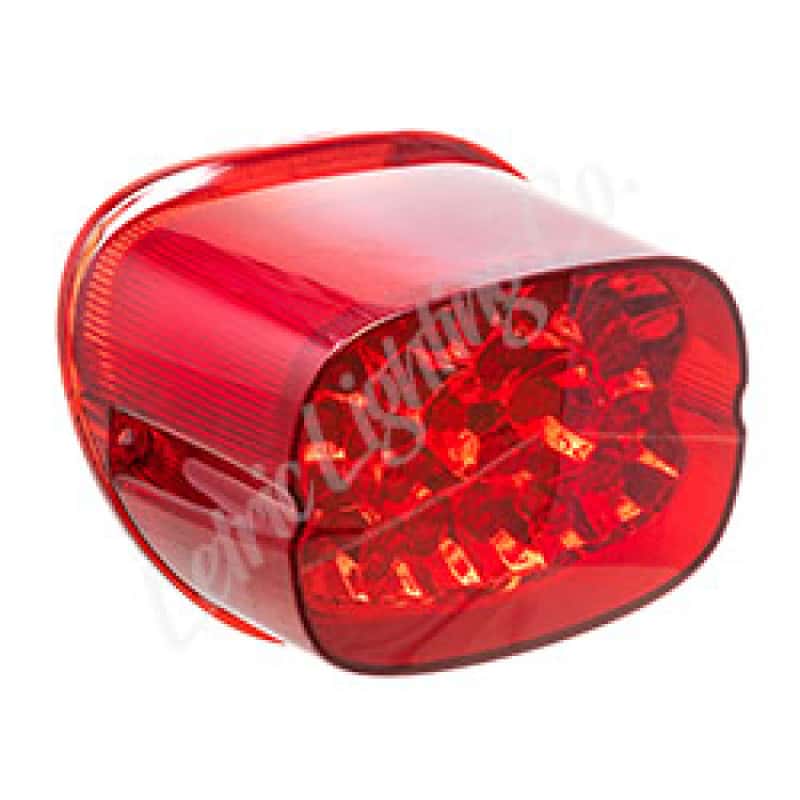 Letric Lighting — Letric Lighting Squareback Led Taillight Red - view 2