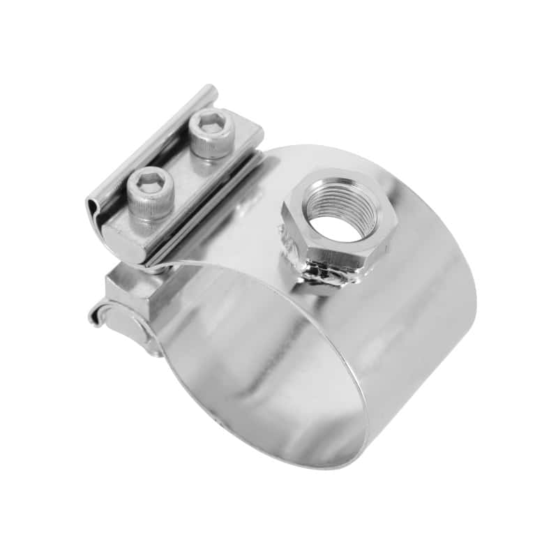 AEM — AEM No-Weld O2 Sensor Mount for 2.75 to 3 inch Diameter Pipe
No-Weld O2 Sensor
No-Weld O2 Mount - view 3