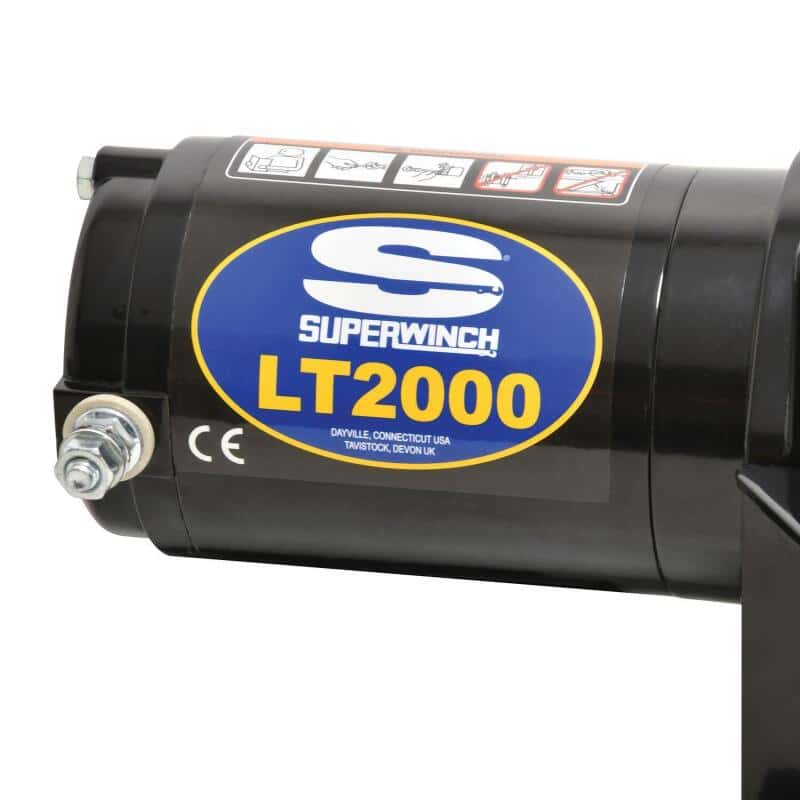 Superwinch — Superwinch 2000 LBS 12V DC 5/32in x 49ft Steel Rope LT2000 Winch
Winch - view 15