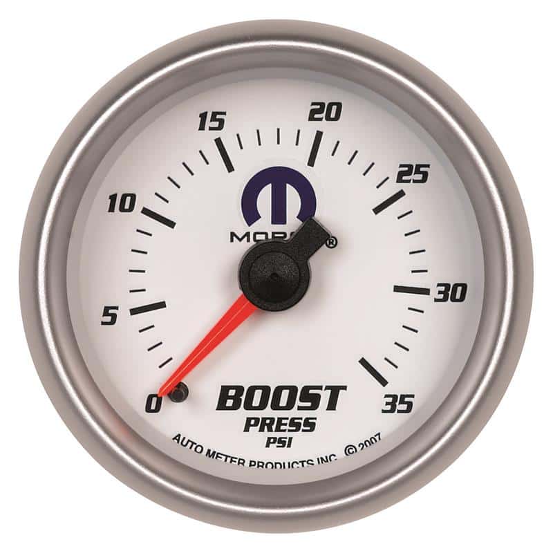 AutoMeter — Autometer Mopar 2-1/16in Mechanical 0-35PSI Boost Gauge
MOPAR #77060030, 2-1 - view 2