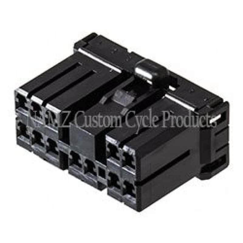 NAMZ — NAMZ AMP Multilock 12-Position Female Wire Plug Housing (HD 73164-96BK) - view 2