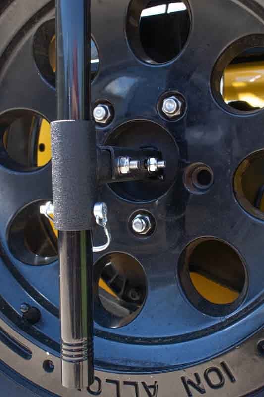 Fishbone Offroad — Fishbone Offroad Spare Tire Flag Mount - view 8