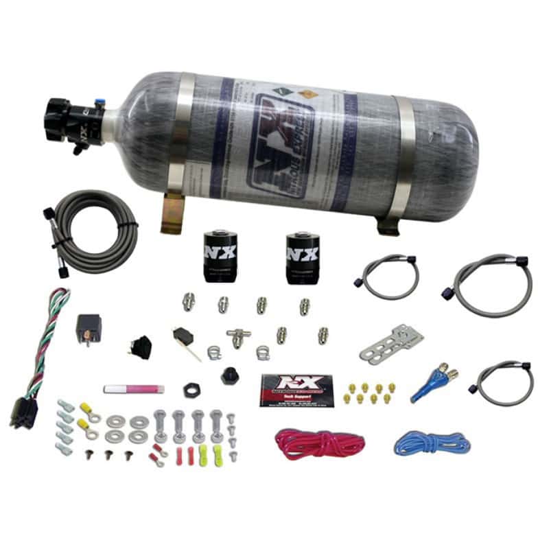 Nitrous Express — Nitrous Express All Sport Compact EFI Single Nozzle Nitrous Kit w/Composite Bottle
Injection System Kit
N2OSys - view 3