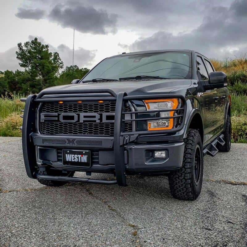 Westin — Westin 15-20 Ford F150 Sportsman X Grille Guard - Textured Black
Grille Guard - view 3
