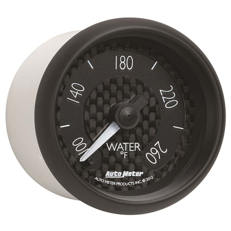 AutoMeter — Autometer GT Series 52mm Full Sweep Electronic 100-260 Deg F Water Temperature Gauge
2-1/16" WATER TEMP, - view 10