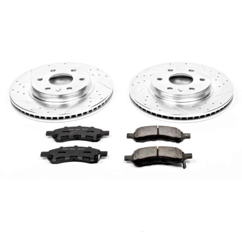 PowerStop — Power Stop 08-17 Buick Enclave Front Z23 Evolution Sport Brake Kit - view 1