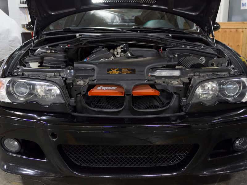 aFe — aFe MagnumFORCE Intakes Scoops AIS BMW 3-Series/ M3 (E46) 01-06 L6 - Orange
Dynamic Air Scoop - view 5