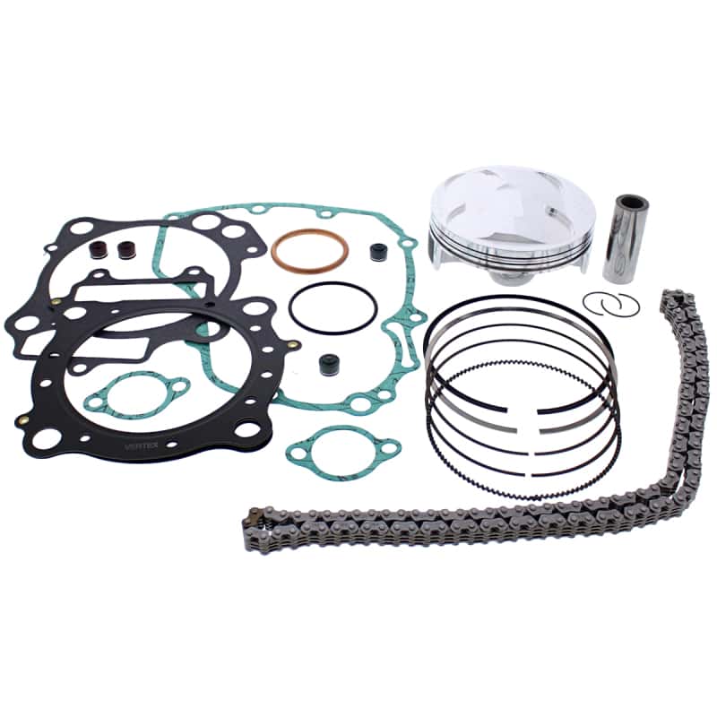 Vertex Pistons — Vertex Pistons 06-14 TRX 450 ER/06-09 TRX 450 R Top End Piston Kit - view 1