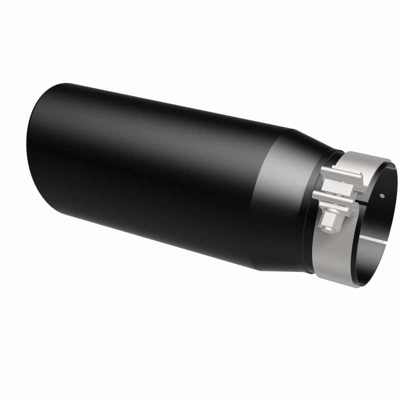 Magnaflow — MagnaFlow Tip Stainless Black Coated Single Double Round Single Outlet 5in Dia 4in Inlet 13in L
Stainless Steel
Exhaust Tip - view 10