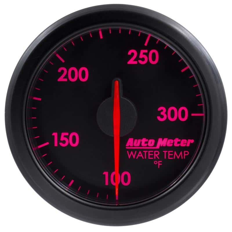 AutoMeter — Autometer Airdrive 2-1/6in Water Temperature Gauge 100-300 Degrees F - Black
GA 2" WTMP AIRDRV BK - view 7