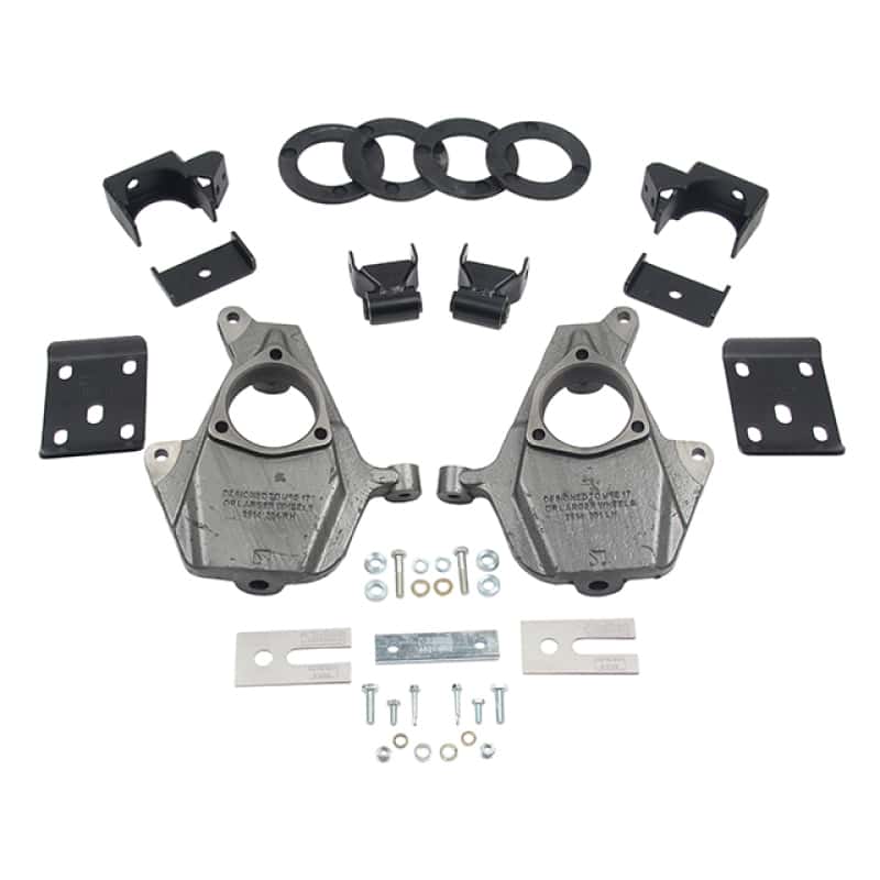 Belltech — Belltech LOWERING KIT 16.5-17 Chevy Silverado Crew Cab 2WD 3-4F / 7R
LOWERING KIT - view 1