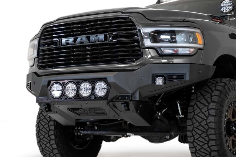 Addictive Desert Designs — Addictive Desert Designs 19-21 Ram 2500/3500 Bomber Front Bumper (Rigid)
Bumper- Front
Bumpers - view 1