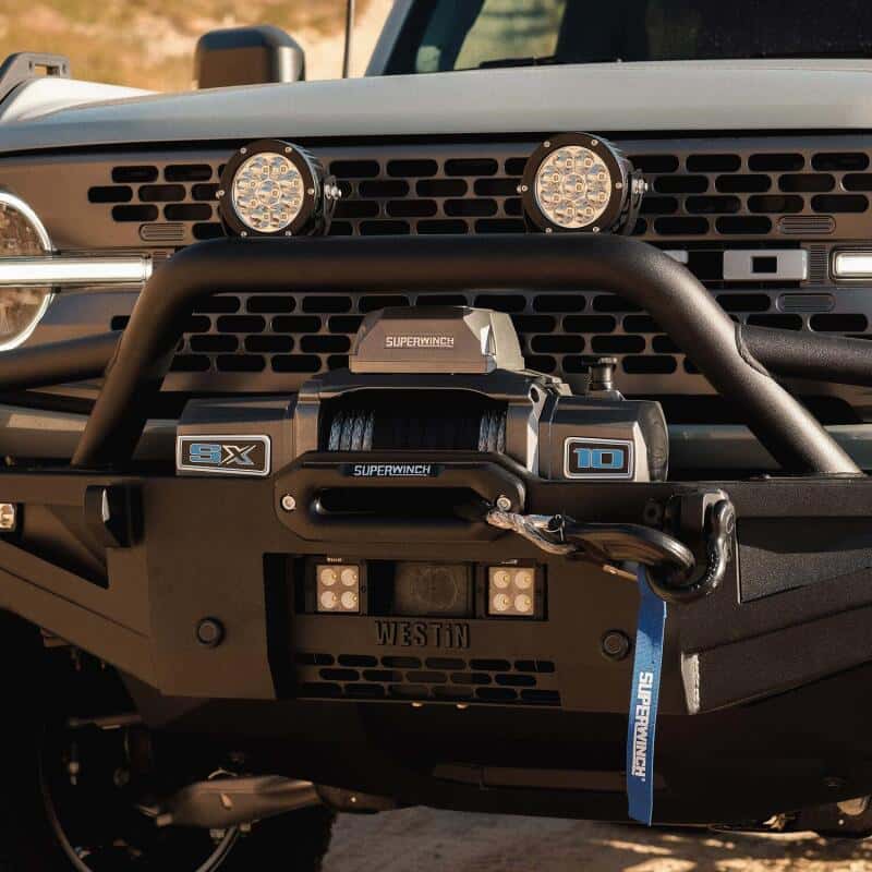 Superwinch — Superwinch 10000 LBS 12V DC 3/8in x 80ft Synthetic Rope SX 10000 Winch
Winch - view 25