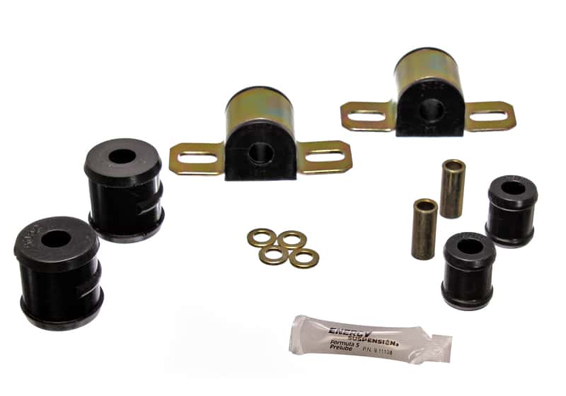 Energy Suspension — Energy Suspension 67-81 Camaro Black 3/4 inch Bar One Bolt Clamp Style Rear Sway Bar Bushing Set
Sway Bar Bushing Kit - view 3