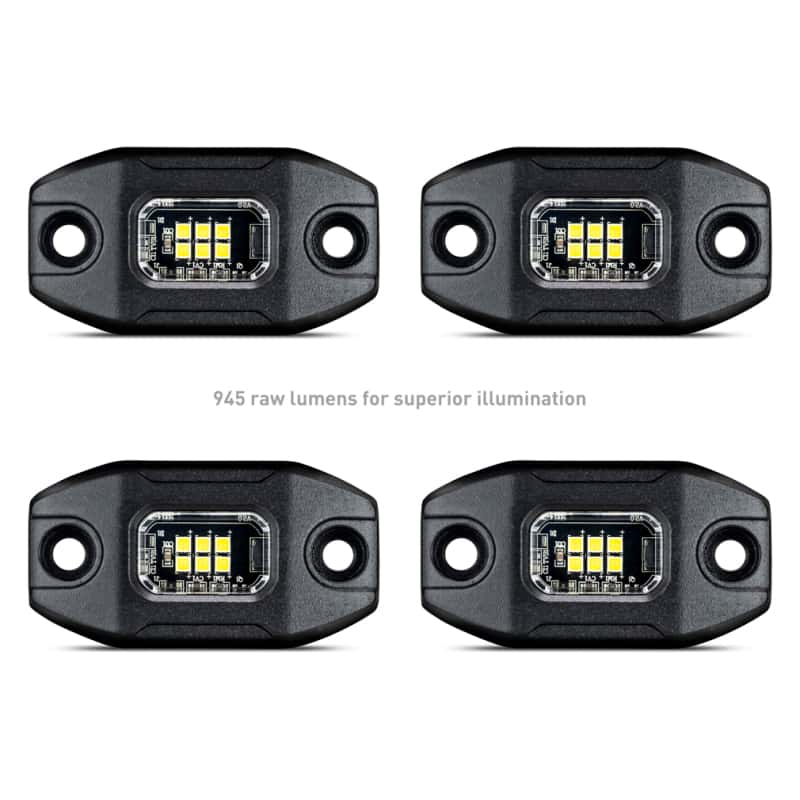 Borne Off-Road — Borne Off-Road Rock Light (Kit of 4) Long Harness - view 9