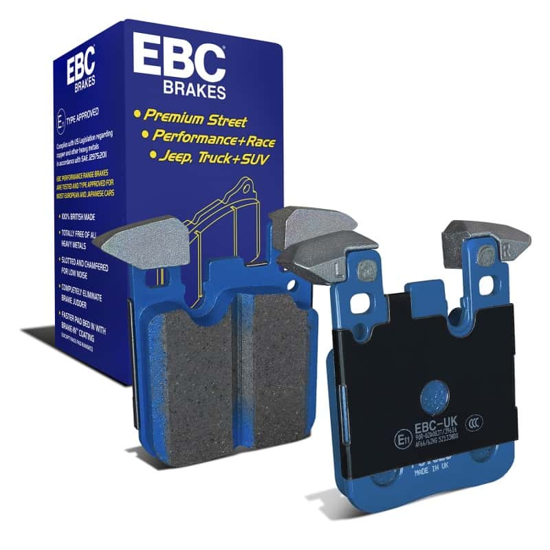 EBC — EBC 13-18 BMW 335i (F30) Bluestuff Rear Brake Pads
Disc Brake Pad - view 2