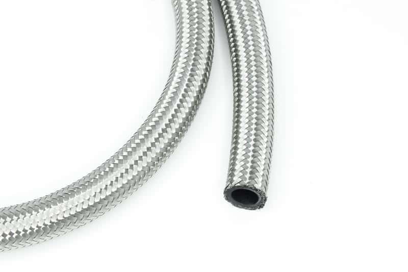 DeatschWerks — DeatschWerks 10AN SS Double Braided CPE Hose 3 Feet - view 3