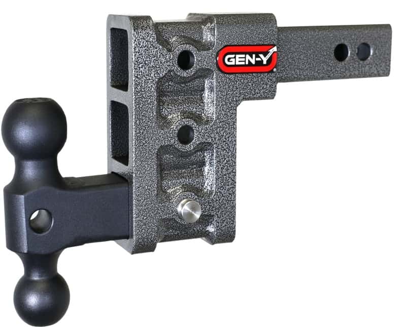 GEN-Y Hitch — Gen-Y Mega Duty 2in Shank 5in Drop 1.5K TW 10K Hitch w/GH-031 Dual-Ball
Drop Hitch - view 2