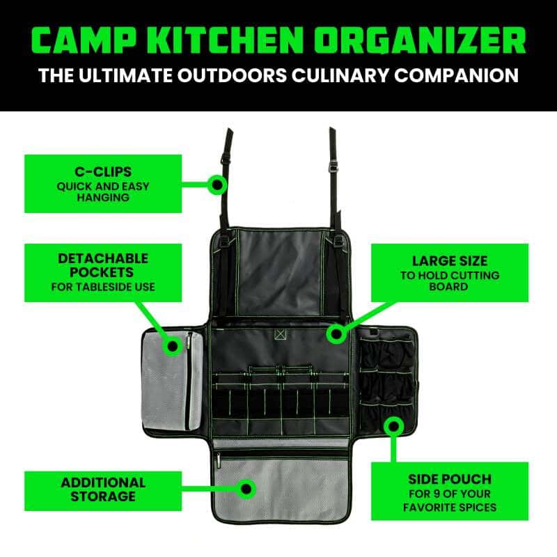 Rhino USA — Rhino USA Camp Kitchen Organizer Bag (Black)
Tool Bag - view 2