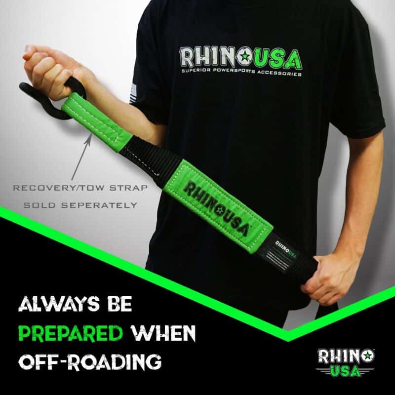 Rhino USA — Rhino USA 20Ft Tow Strap/Shackles Combo
Tow Strap - view 3