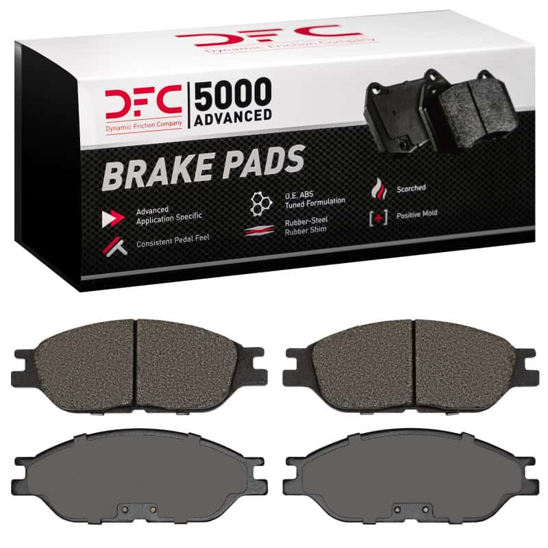DFC — DFC 99-03 Ford Windstar Front 5000 Advanced Semi Metallic Brake Pads
DFC Brake Pad Set - view 1