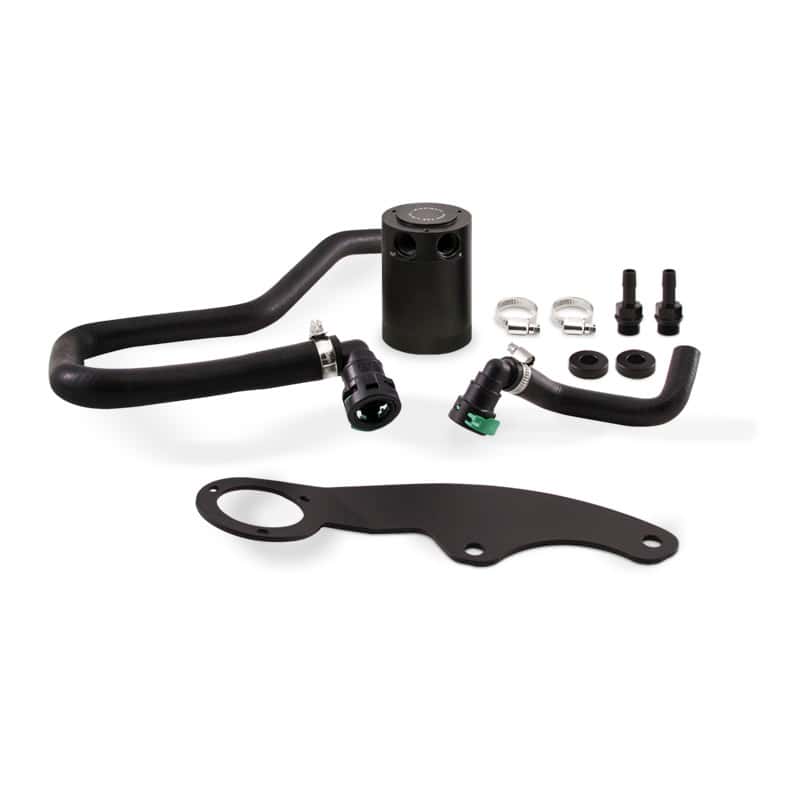 Mishimoto — Mishimoto 11-14 Ford Mustang GT Baffled Oil Catch Can Kit - Black
Oil Catch Can Kit - view 1