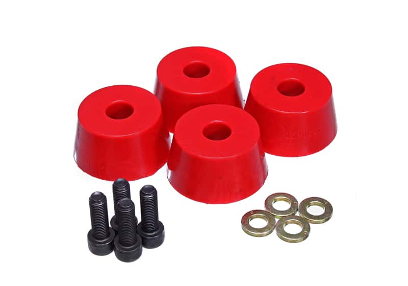 Energy Suspension — Energy Suspension 96-02 Toyota 4Runner Front Hyper Flex Red Bump Stop Set
Jounce Bumper Kit - view 4