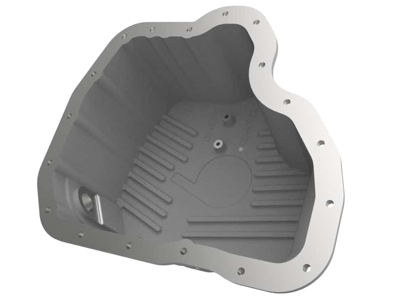 aFe — aFe Power 11-16 GM Diesel 2500HD / 3500HD V8-6.6L (TD) Street Series Engine Oil Pan Raw w/ Machined
Engine Oil Pan - view 4