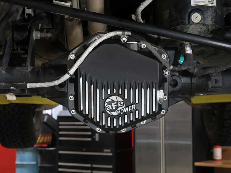 aFe — aFe Ford Bronco Raptor 22-25 V6-3.0L POWER Pro Series Rear Differential Cover Black w/ Machined Fins
Differential Cover - view 6