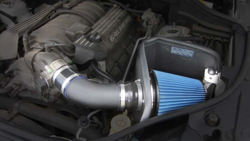 CORSA Performance — Corsa Apex 12-17 Jeep Grand Cherokee SRT 6.4L MaxFlow 5 Metal Intake System
Air Intake - view 2