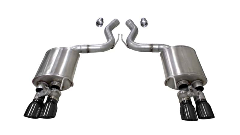 CORSA Performance — Corsa 2018-2023 Ford Mustang GT Fastback 5.0L 3in Sport Axle-Back Exhaust w/ 4in Black Tips
Exhaust - view 1