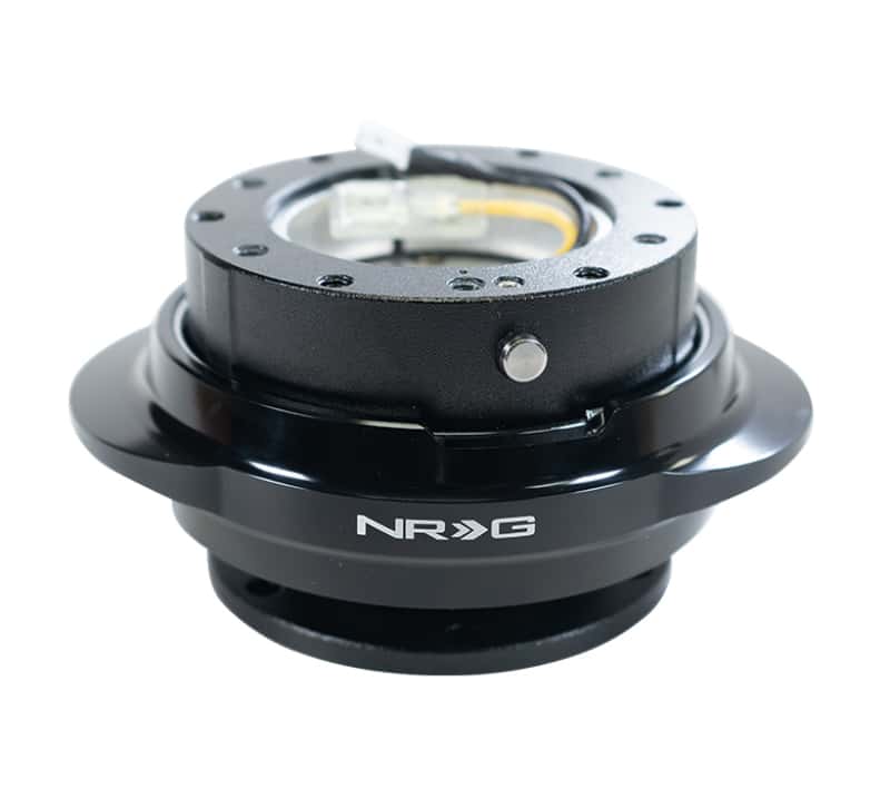 NRG — NRG Quick Release Gen 2.2 - Black Body / Shiny Black Oval Ring - view 2