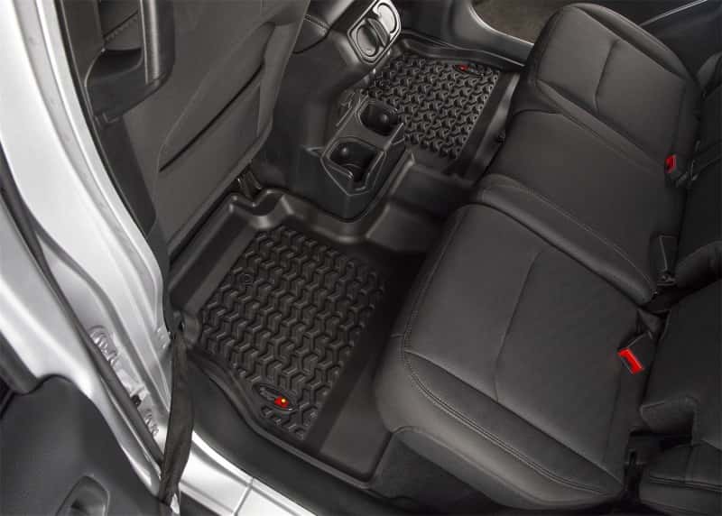 Rugged Ridge — Rugged Ridge Floor Liner Front/Rear/Cargo Black 18-21 Jeep Wrangler JL 4 Dr (Excl. 4XE Models)
OFFROAD_FLOORLINERS
Floor Mat Set - view 4