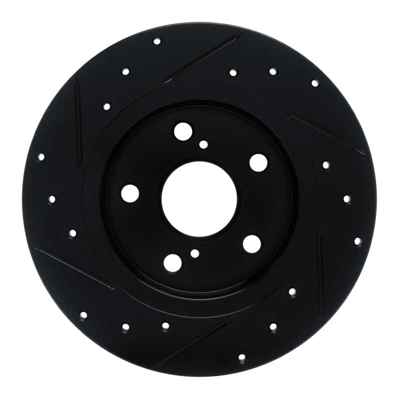 R1 Concepts — R1 11-16 Scion TC Rear Right Drilled & Slotted Black Brake Rotor
R1 Brake Rotor Drill - view 5