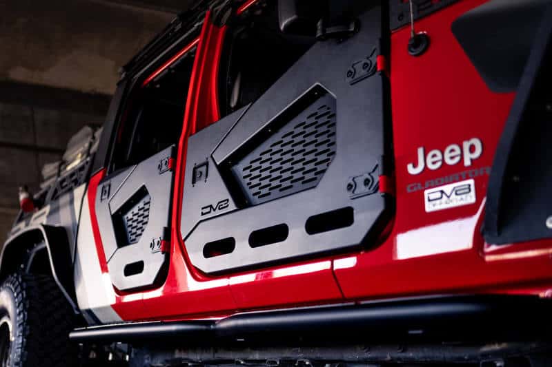 DV8 Offroad — DV8 Offroad 18-22 Jeep Wrangler JL/JT Spec Series Half Doors - Front Set - view 5