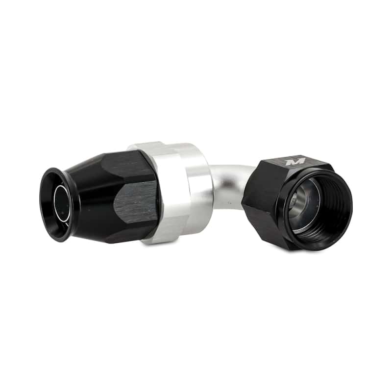 Mishimoto — Mishimoto Aluminum PTFE -4AN 90 Degree Fitting Black
Braided Line Fitting - view 2