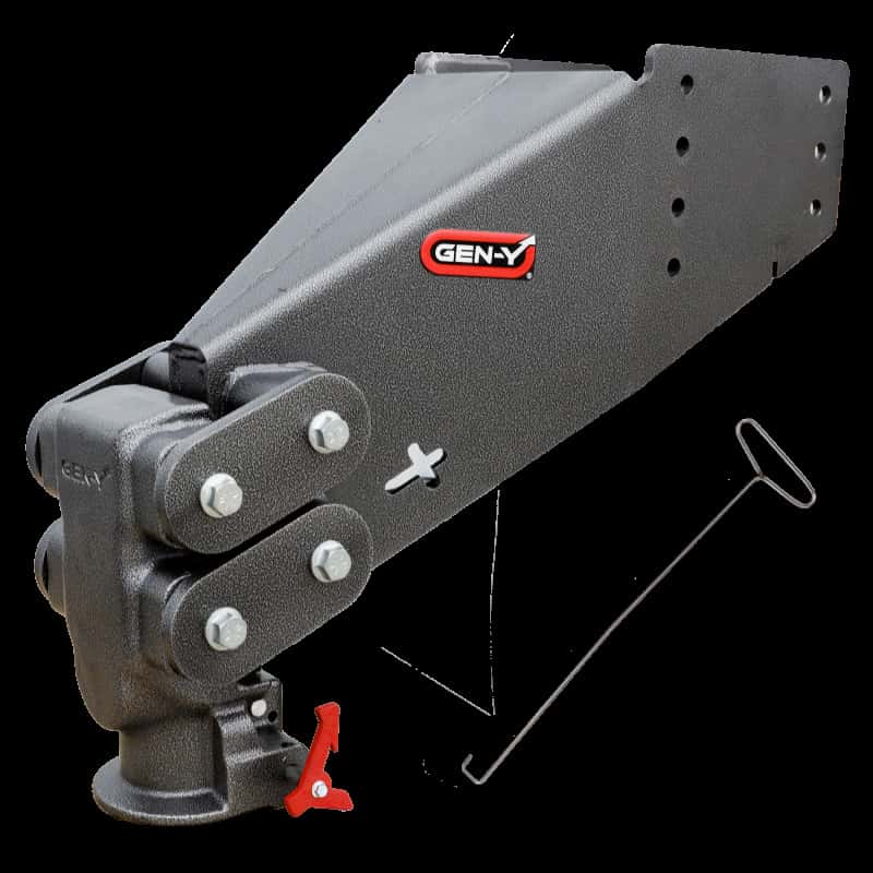 GEN-Y Hitch — Gen-Y Executive Torsion-Flex Auto Rhino 5th Wheel Pin Box Rep w/Gooseneck 2-5/16in Coupler
Gooseneck Hitch - view 2