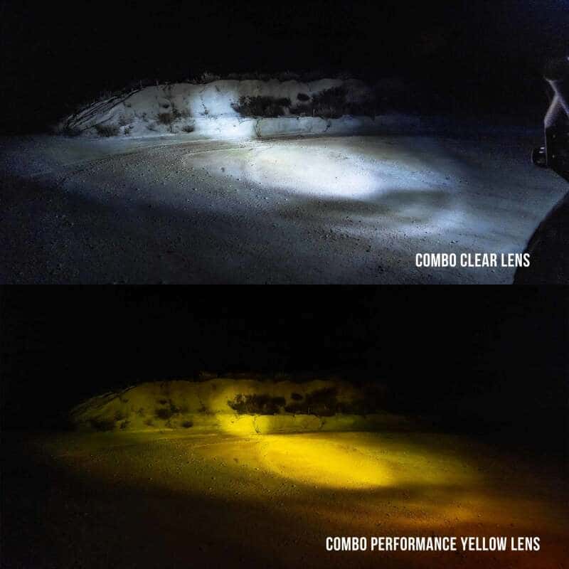 KC HiLiTES — KC HiLiTES FLEX ERA LED Performance Yellow Combo Lens for Light Bars - view 10