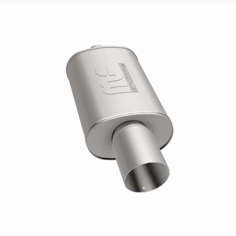 Magnaflow — MagnaFlow Muffler W/Tip Mag SS 14X5X8 2.25/4.
Straight Through - view 24