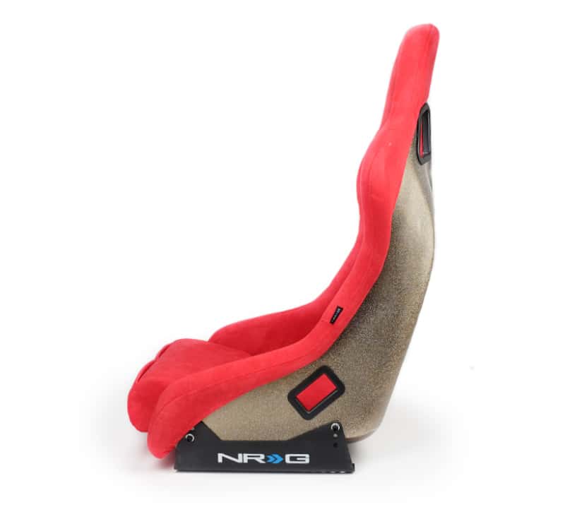 NRG — NRG FRP Bucket Seat ULTRA Edition - Medium (Red Alcantara/Pearlized Back) - view 7