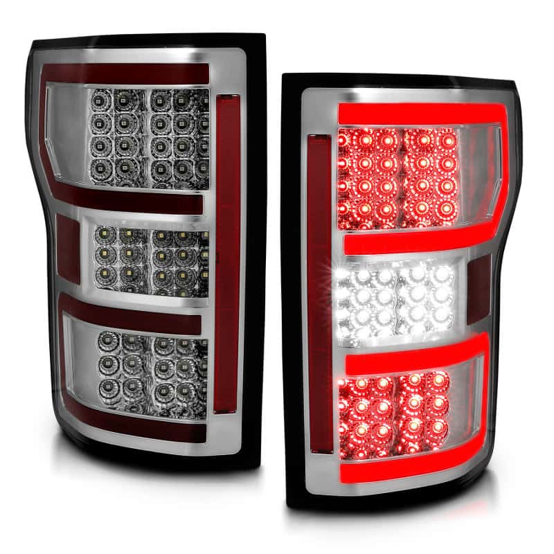 ANZO — ANZO 18-19 Ford F-150 LED Taillights Chrome
Tail Light Set
LED Taillights - view 4